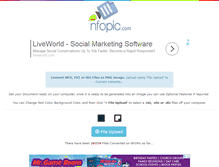 Tablet Screenshot of nfopic.com